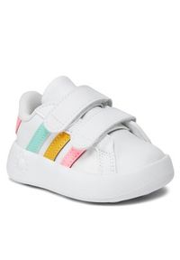 Adidas - adidas Sneakersy Grand Court 2.0 Cf I IE1371 Biały. Kolor: biały. Materiał: skóra #2