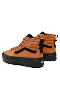Vans Sneakersy Sentry Sk8-Hi VN0A5KY5Y491 Brązowy. Kolor: brązowy. Materiał: zamsz, skóra #5