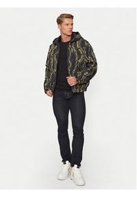 Versace Jeans Couture Kurtka przejściowa 77GAUD17 Czarny Regular Fit. Kolor: czarny. Materiał: syntetyk #2