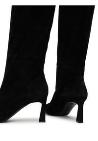 Pollini Kozaki SA26077M0NTA0000 Czarny. Kolor: czarny. Materiał: zamsz, skóra #6