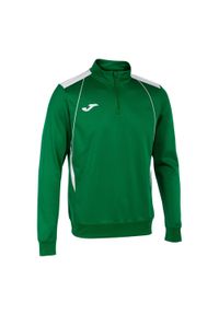 Bluza z pół zamkiem błyskawicznym Joma Championship VII. Kolor: wielokolorowy, biały, zielony. Sport: piłka nożna, fitness #1