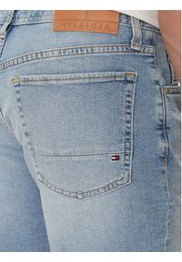 TOMMY HILFIGER - Tommy Hilfiger Szorty jeansowe Brooklyn MW0MW35178 Niebieski Straight Fit. Kolor: niebieski. Materiał: bawełna #5