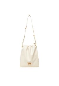 Pinko - PINKO Torebka Slouchy Classic Bag PE 25 PLTT 104359 A270 Écru. Materiał: skórzane
