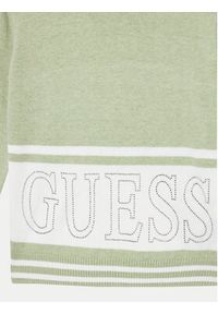 Guess Sweter J4YR01 Z3GW0 Zielony Regular Fit. Kolor: zielony. Materiał: bawełna