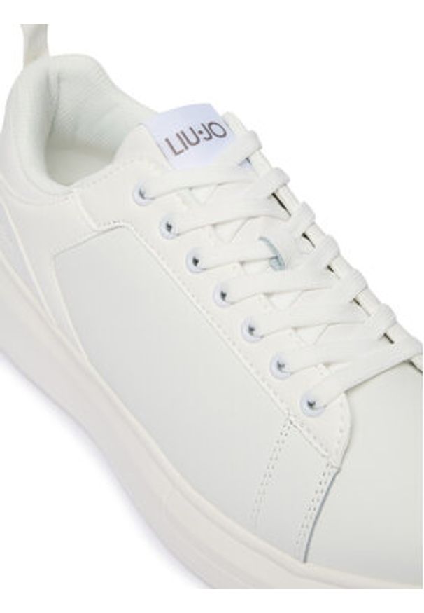Liu Jo Sneakersy 7G5015 PX331 Biały. Kolor: biały. Materiał: skóra
