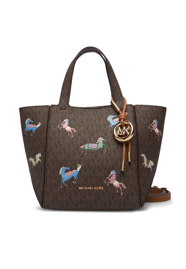 Torebka MICHAEL Michael Kors. Kolor: brązowy