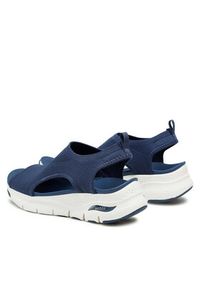 skechers - Skechers Sandały City Catch 119236/NVY Granatowy. Kolor: niebieski. Materiał: materiał