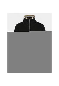 LUHTA - Sweter damski Luhta Ingby. Typ kołnierza: polo. Kolor: czarny. Materiał: polar, materiał. Sport: turystyka piesza #1