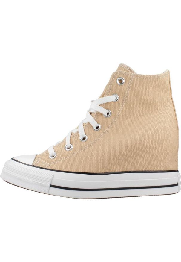 Tenisówki Converse Model Chuck Taylor All Star Wedge Kolor Pomarańczowy. Kolor: pomarańczowy. Materiał: tkanina
