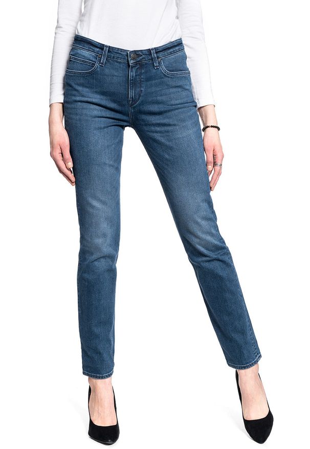 Lee - DAMSKIE SPODNIE JEANSOWE LEE MARION CLASSIC STRAIGHT L301QCRS