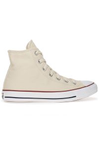 Buty Converse Ctas Hi 159484C - beżowe. Zapięcie: sznurówki. Kolor: beżowy. Materiał: guma. Szerokość cholewki: normalna #1