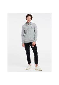 Bluza męska Protest NXGOLLIE full zip hoody. Kolor: szary