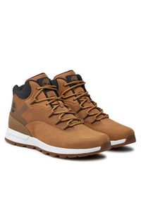 Timberland Sneakersy Sprint Trekker M Id Lace Up 0A6CPS Brązowy. Kolor: brązowy. Materiał: zamsz, skóra. Sport: bieganie #4