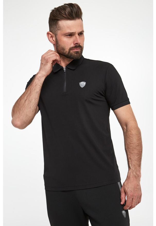 EA7 Emporio Armani - Polo męskie EA7 EMPORIO ARMANI. Typ kołnierza: polo