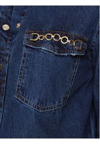 Guess Koszula jeansowa Riko W3BH77 D32Q7 Granatowy Regular Fit. Kolor: niebieski. Materiał: jeans, bawełna #3