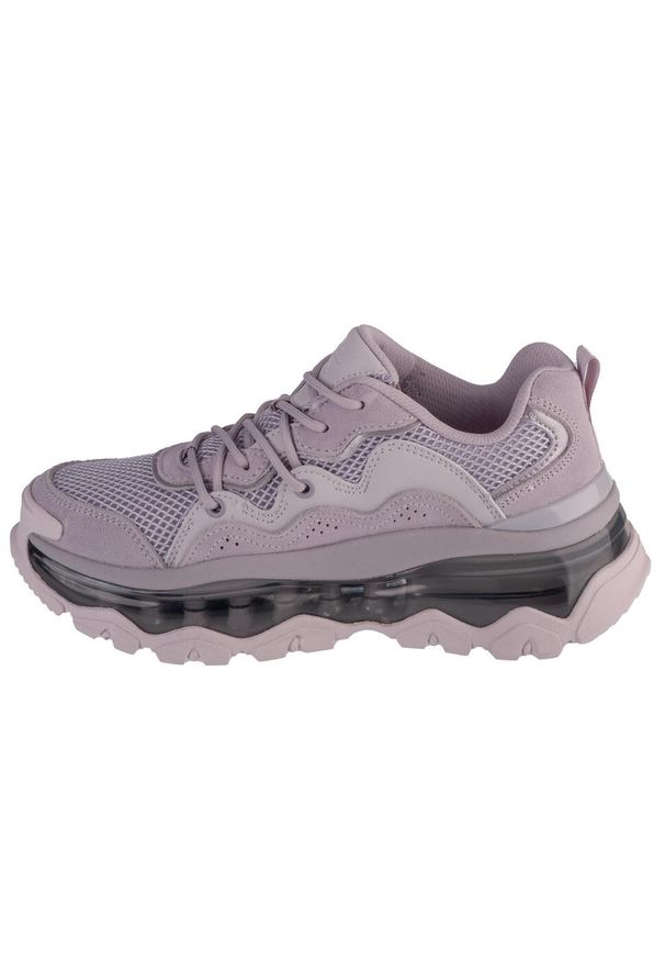 skechers - Buty sportowe Sneakersy damskie, Uno Chaos. Kolor: fioletowy. Sport: turystyka piesza