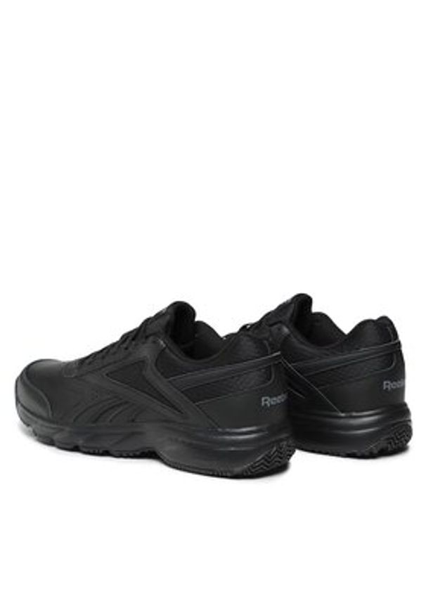 Reebok Sneakersy Work N Cushion 4.0 FU7355 Czarny. Kolor: czarny. Materiał: skóra