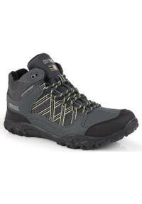 Buty trekkingowe męskie Edgepoint Mid Regatta. Kolor: czarny, szary, wielokolorowy