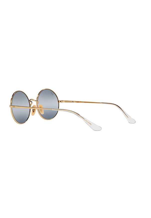 Ray-Ban - Okulary przeciwsłoneczne Oval 1970. Kształt: okrągłe. Kolor: złoty