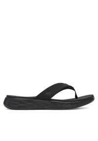 skechers - Skechers Japonki On-The-Go 600-Vacay 140702/BBK Czarny. Kolor: czarny. Materiał: materiał #4