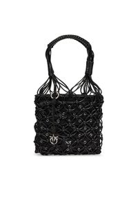 Pinko - PINKO Torebka Handbag Mini Pe 25 Pltt 105165 A2LA Czarny. Kolor: czarny