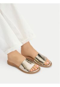Lasocki Klapki EST-AFIONA-01 Złoty. Kolor: złoty. Materiał: skóra #5