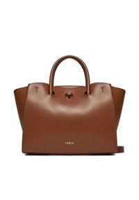 Furla Torebka Genesi M Tote WB00811-BX0053-03B00-1007 Brązowy. Kolor: brązowy. Materiał: skórzane