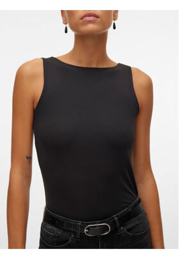 Vero Moda Top Million 10305800 Czarny Regular Fit. Kolor: czarny. Materiał: syntetyk