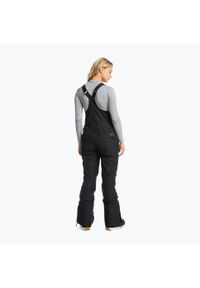 Roxy - Spodnie snowboardowe damskie ROXY Rideout Bib. Kolor: czarny. Sport: snowboard