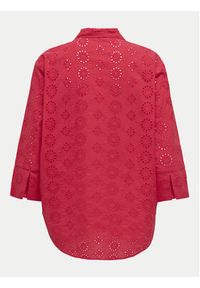 JDY Koszula Tallie 15292179 Czerwony Regular Fit. Kolor: czerwony. Materiał: bawełna #5