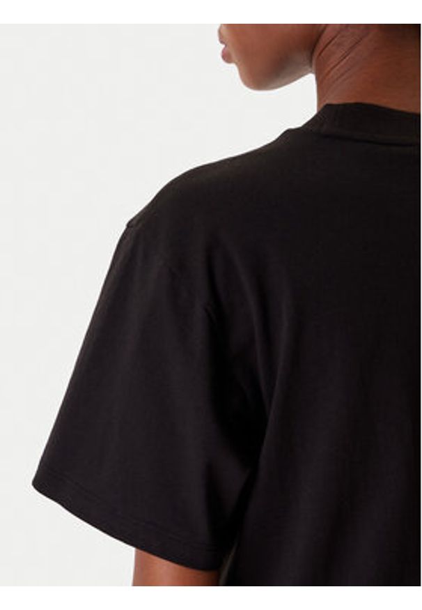 Hugo - HUGO T-Shirt Vintage 50550901 Czarny Relaxed Fit. Kolor: czarny. Materiał: bawełna. Styl: vintage