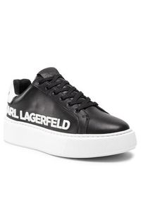 Karl Lagerfeld - KARL LAGERFELD Sneakersy KL62210 Czarny. Kolor: czarny. Materiał: skóra #5