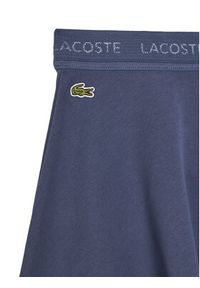 Lacoste Spódnica dresowa JJ8441 Fioletowy Regular Fit. Kolor: fioletowy. Materiał: bawełna