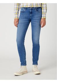 Wrangler Jeansy Skinny 615 W28K4736Y 112332349 Niebieski Skinny Fit. Kolor: niebieski