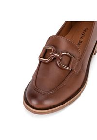 Sergio Bardi Loafersy WI23-D1069-02SB Brązowy. Kolor: brązowy. Materiał: skóra #8