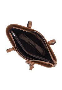 Wittchen - Torebka shopperka ze skóry naturalnej z etui i breloczkiem brązowa. Kolor: brązowy. Dodatki: z breloczkiem. Materiał: skórzane. Rozmiar: duże. Styl: elegancki #5