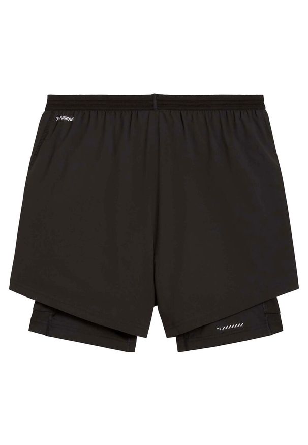 Spodenki Puma M Run Ultraweave 2W1 5? Dorosłych. Kolor: czarny. Długość: krótkie. Sport: bieganie