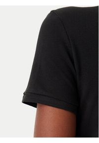 Lacoste Sukienka codzienna EF5473 Czarny Slim Fit. Okazja: na co dzień. Kolor: czarny. Materiał: bawełna. Typ sukienki: proste. Styl: casual #2