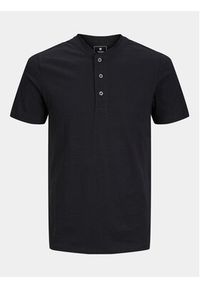 Jack & Jones - Jack&Jones T-Shirt Jprblunixs 12257965 Czarny Slim Fit. Kolor: czarny. Materiał: bawełna #5
