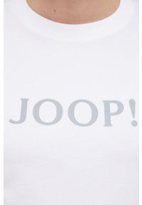 JOOP! - Joop! T-shirt męski kolor biały z nadrukiem. Okazja: na co dzień. Kolor: biały. Wzór: nadruk. Styl: casual #3
