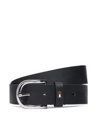 TOMMY HILFIGER - Tommy Hilfiger Pasek Damski New Danny Belt WW0WW11590 Czarny. Kolor: czarny. Materiał: skóra #5