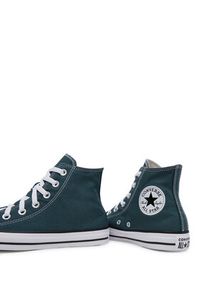 Converse Trampki Chuck Taylor All Star Hi A10536C Zielony. Kolor: zielony. Materiał: materiał