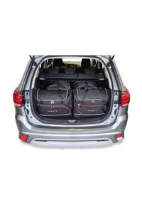 KJUST - Torby Do Bagażnika Mitsubishi Outlander Phev 2014-2022 4Szt Kjust. Kolor: czarny. Styl: sportowy #1