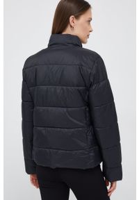 GAP kurtka damska kolor czarny zimowa. Okazja: na co dzień. Kolor: czarny. Materiał: tkanina, poliester. Wzór: gładki. Sezon: zima. Styl: casual #6