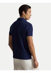 Polo Ralph Lauren Polo 710B18546001 Granatowy Regular Fit. Typ kołnierza: polo. Kolor: niebieski. Materiał: bawełna #4