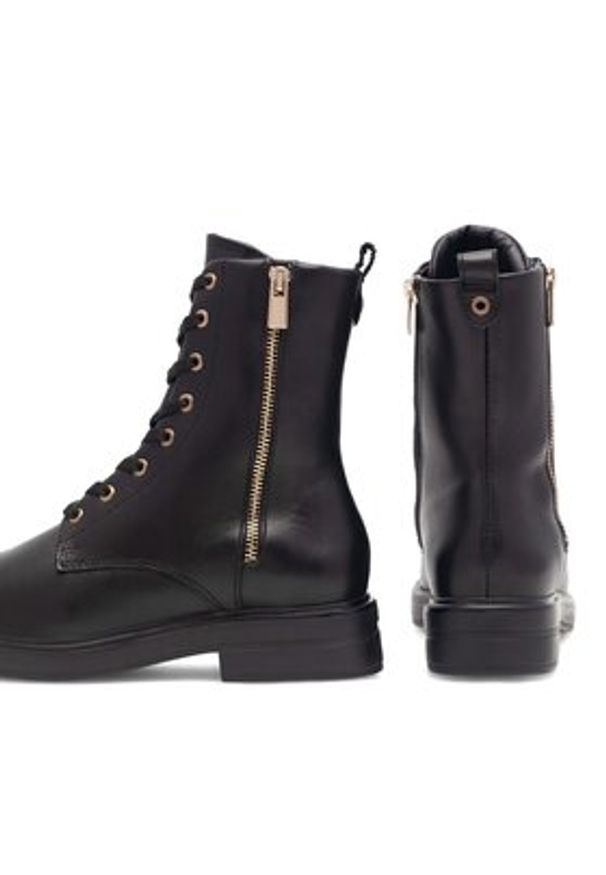 Sergio Bardi Trzewiki ARC-C1040-01SB Czarny. Kolor: czarny. Materiał: skóra