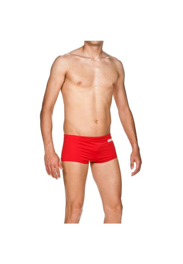 Szorty Kąpielowe Arena Solid Squared Short. Kolor: czerwony