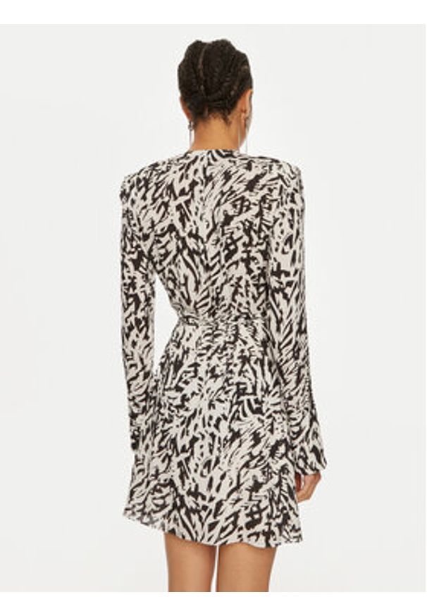 Patrizia Pepe Sukienka codzienna 8A1397 A463-FE84 Biały Regular Fit. Okazja: na co dzień. Kolor: biały. Materiał: syntetyk. Typ sukienki: proste. Styl: casual