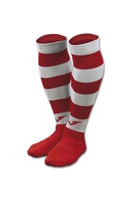 Getry piłkarskie Joma Zebra II czerwono-biały. Kolor: czerwony. Wzór: motyw zwierzęcy. Sport: piłka nożna #1