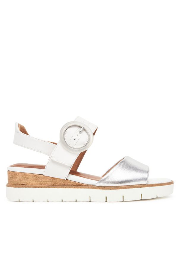 Sandały Tamaris. Kolor: biały